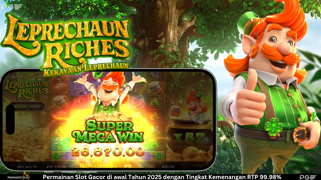 Leprechaun Riches Slot Petualangan di Negeri Harta Karun Irlandia