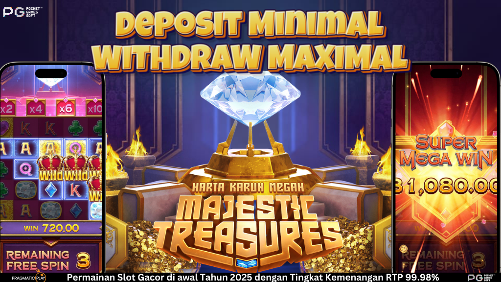 Majestic Treasures Slot Online: Harta Karun Kerajaan