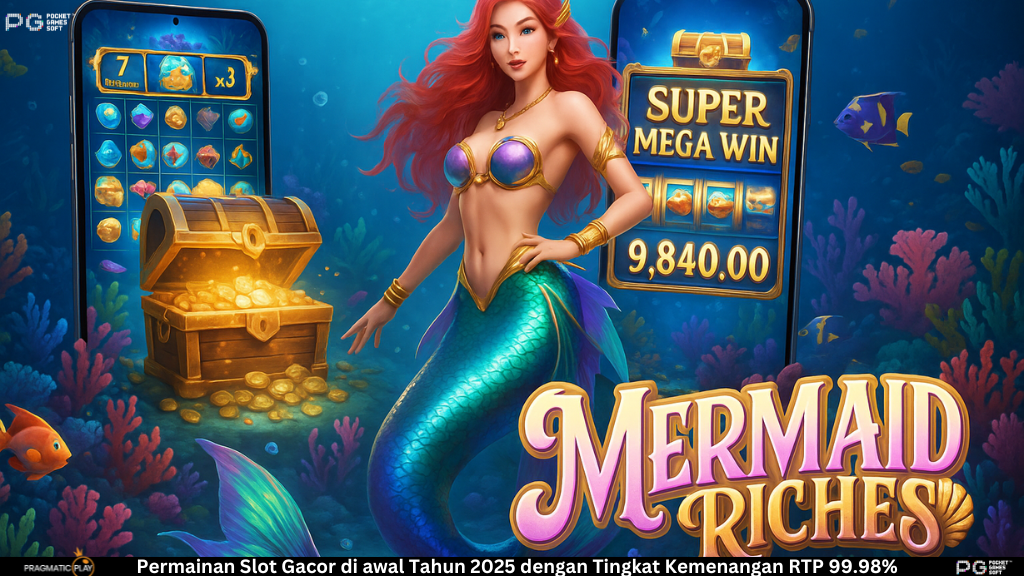 Mermaid Riches: Petualangan Slot Megah di Dasar Samudra